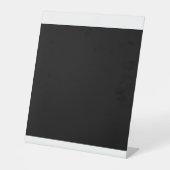 Das Schwarz-Weiß-Foto eines Vintagen Sockelschild (Vorderseite)