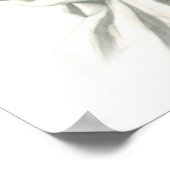 Das schwarze Bonnet Poster (Ecke)