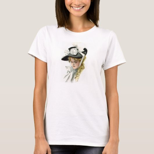 Das schwarze Bonnet T-Shirt (Vorderseite)