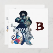 DAS SCHWARZE CORSAIR-MONOGRAMM, weiß Ankündigung (Vorne/Hinten)