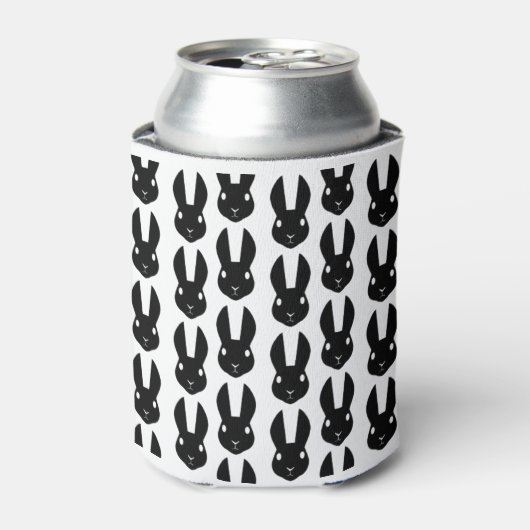 Das schwarze Kaninchen Dosenkühler (Kanne Vorderseite)