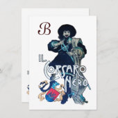 DAS SCHWARZE KORSAIR MONOGRAMM-Eis Ankündigung (Vorne/Hinten)