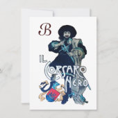 DAS SCHWARZE KORSAIR MONOGRAMM-Eis Ankündigung (Vorderseite)