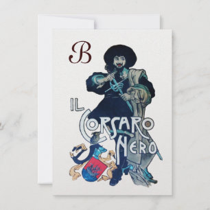 DAS SCHWARZE KORSAIR MONOGRAMM-Eis Ankündigung