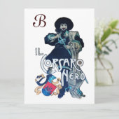 DAS SCHWARZE KORSAIR MONOGRAMM-Eis Ankündigung (Stehend Vorderseite)