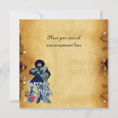 DAS SCHWARZE KORSAIR MONOGRAMM-Pergament Ankündigung (Rückseite)