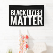 Das Schwarze Leben ist wichtig für die maßgeschnei Banner (Insitu)