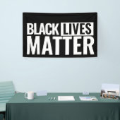 Das Schwarze Leben ist wichtig für die maßgeschnei Banner (Messeveranstaltung)