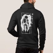 Das schwarze Loch Hoodie (Rückseite)