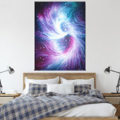 Das schwarze Loch im Zentrum unserer Galaxie Leinwanddruck (Insitu (Schlafzimmer))