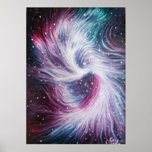 Das schwarze Loch im Zentrum unserer Galaxie Poster