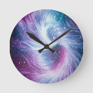 Das schwarze Loch im Zentrum unserer Galaxie Runde Wanduhr