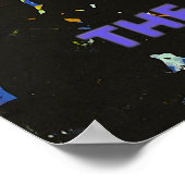 Das Schwarze Loch - Poster Papier ( halbmatt ) (Ecke)