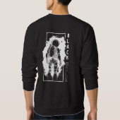 Das schwarze Loch Sweatshirt (Rückseite)