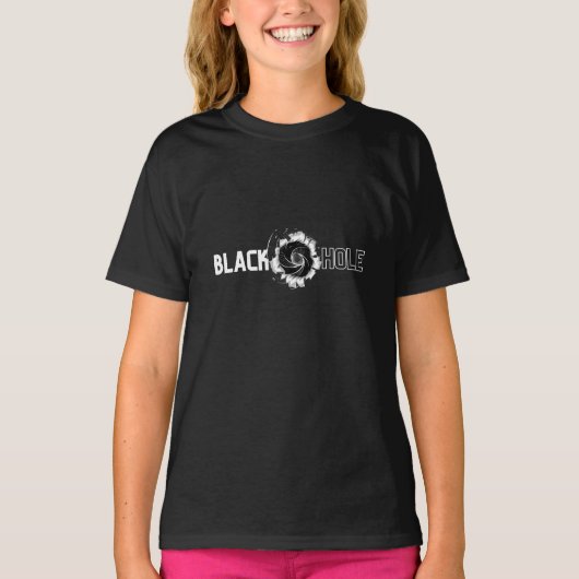 Das schwarze Loch T-Shirt (Vorderseite)