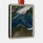 Das Schwarze Meer in Ostrussland Silbernes Ornament (Rechts)