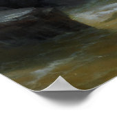 Das Schwarze Meer Poster (Ecke)