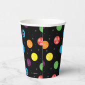 Das schwarze Muster der Urknall-Theorie Pappbecher (Rechts)