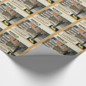 Das schwarze Packpapier Larry David (Ecke)