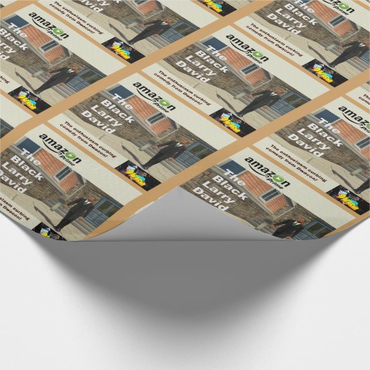 Das schwarze Packpapier Larry David (Ecke)