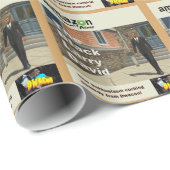 Das schwarze Packpapier Larry David (Rolleneckpunkt)