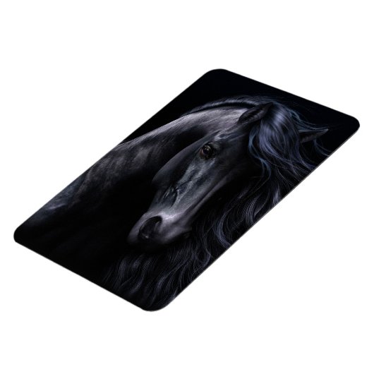 Das Schwarze Premium Flexi Magnet (Linke Seite)