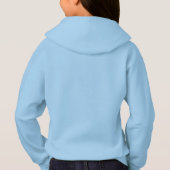 Das schwarze Santa-Shirt Hoodie (Rückseite)