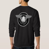 Das schwarze Sweatshirt (Rückseite)