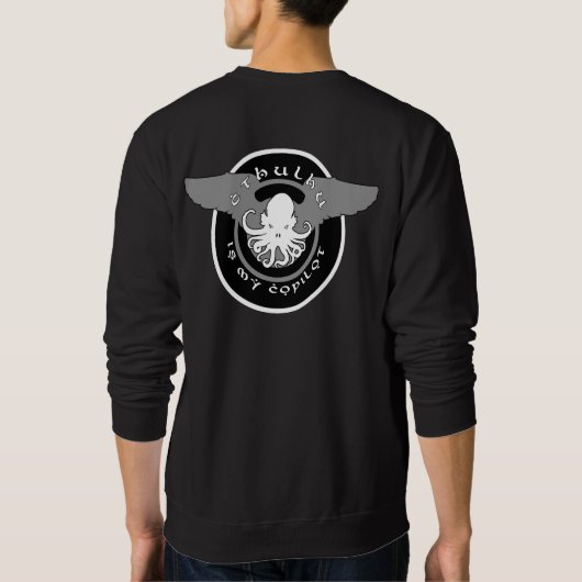 Das schwarze Sweatshirt (Rückseite)