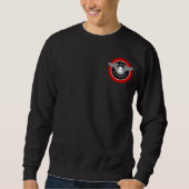 Das schwarze Sweatshirt (Vorderseite)