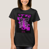 Das schwarze T-Shirt der (Vorderseite)
