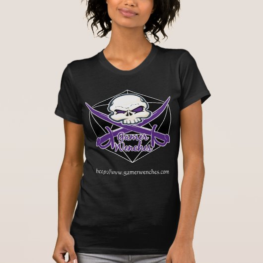 Das schwarze T-Shirt der Frauen (Vorderseite)