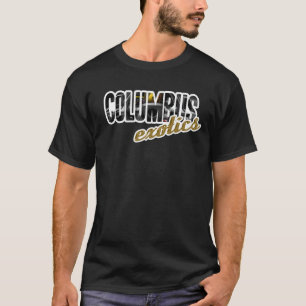 Das schwarze T-Shirt der Männer