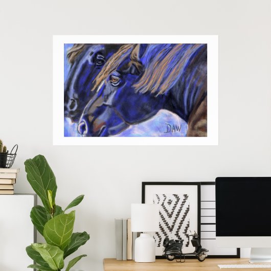 Das Schwarze Team Poster (Heimbüro)