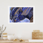 Das Schwarze Team Poster (Küche)