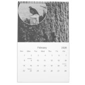 das Schwarzweiss-Calendar*2104 Kalender (Feb 2026)