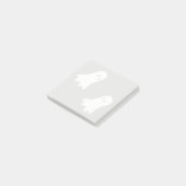 Das schwebende Ghost- Post-it Klebezettel (angewinkelt)