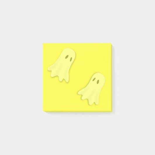 Das schwebende Ghost- Post-it Klebezettel (Vorderseite)