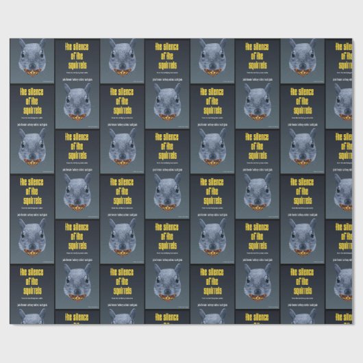 Das Schweigen der Eichhörnchen - eine Parodie Geschenkpapier (Flach)