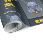Das Schweigen der Eichhörnchen - eine Parodie Geschenkpapier (Rolleneckpunkt)