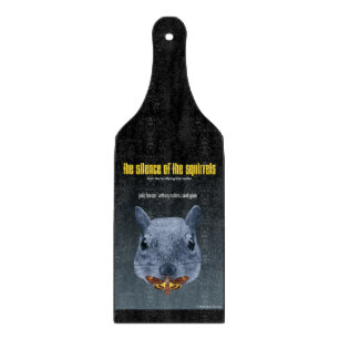 Das Schweigen der Eichhörnchen - eine Parodie Schneidebrett