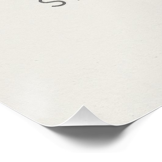 Das Schweigen des Vinylens Poster (Ecke)