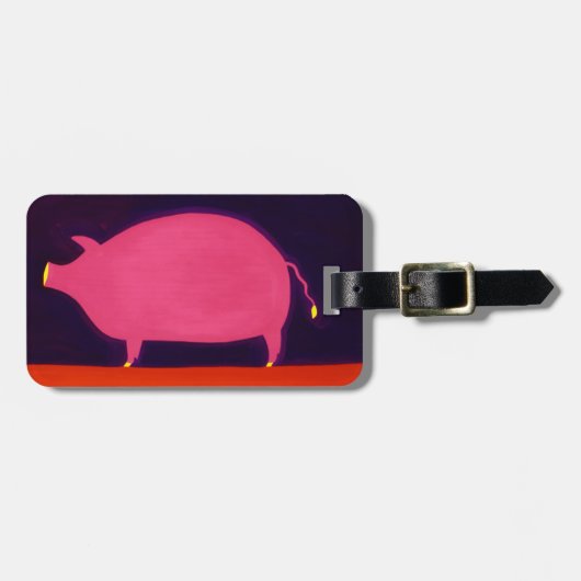 Das Schwein 1998 Gepäckanhänger (Vorderseite horizontal)
