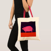 Das Schwein 1998 Tragetasche (Vorderseite (Produkt))