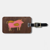 Das Schwein 2009 Gepäckanhänger (Vorderseite horizontal)