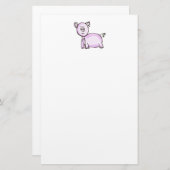 Das Schwein der Kinder Briefpapier (Vorne/Hinten)