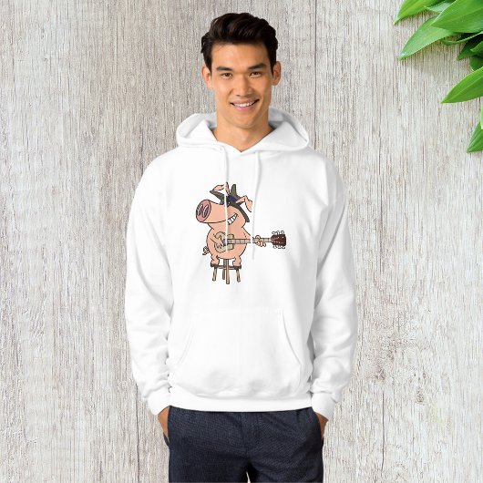 Das Schweinefleisch als Blues Hoodie