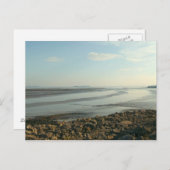 Das schwere Estuar in der Nähe der Bucht von Cardi Postkarte (Vorne/Hinten)