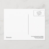 Das schwere Estuar in der Nähe der Bucht von Cardi Postkarte (Rückseite)