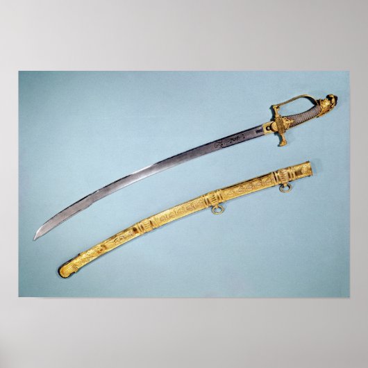 Das Schwert, das Napoleon I von der Direktion gege Poster (Vorne)